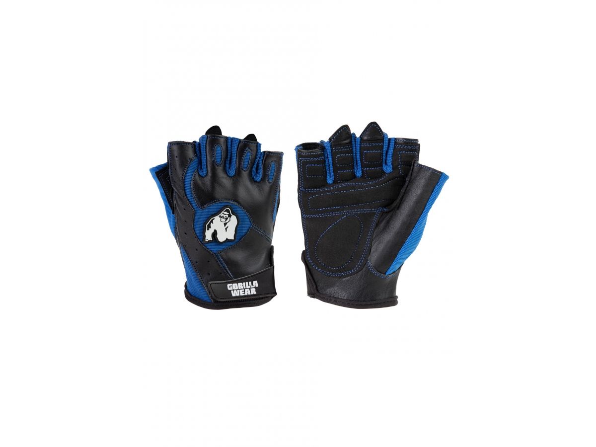GORILLA WEAR - MITCHELL TRAINING GLOVES - EDZŐKESZTYŰ, SZÜRKE-FEKETE/KÉK GORILLA WEAR - MITCHELL TRAINING GLOVES - EDZŐKESZTYŰ, SZÜRKE-FEKETE/KÉK