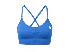 GORILLA WEAR - OLIVIA SEAMLESS BRA - VARRÁSMENTES MELLTARTÓ - KÉK