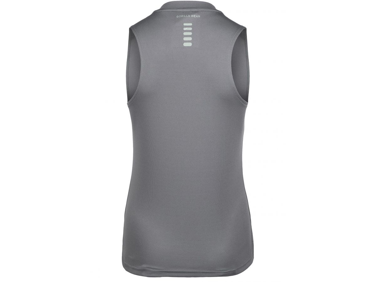 GORILLA WEAR - MOKENA TANK TOP - NŐI TOP - SZÜRKE