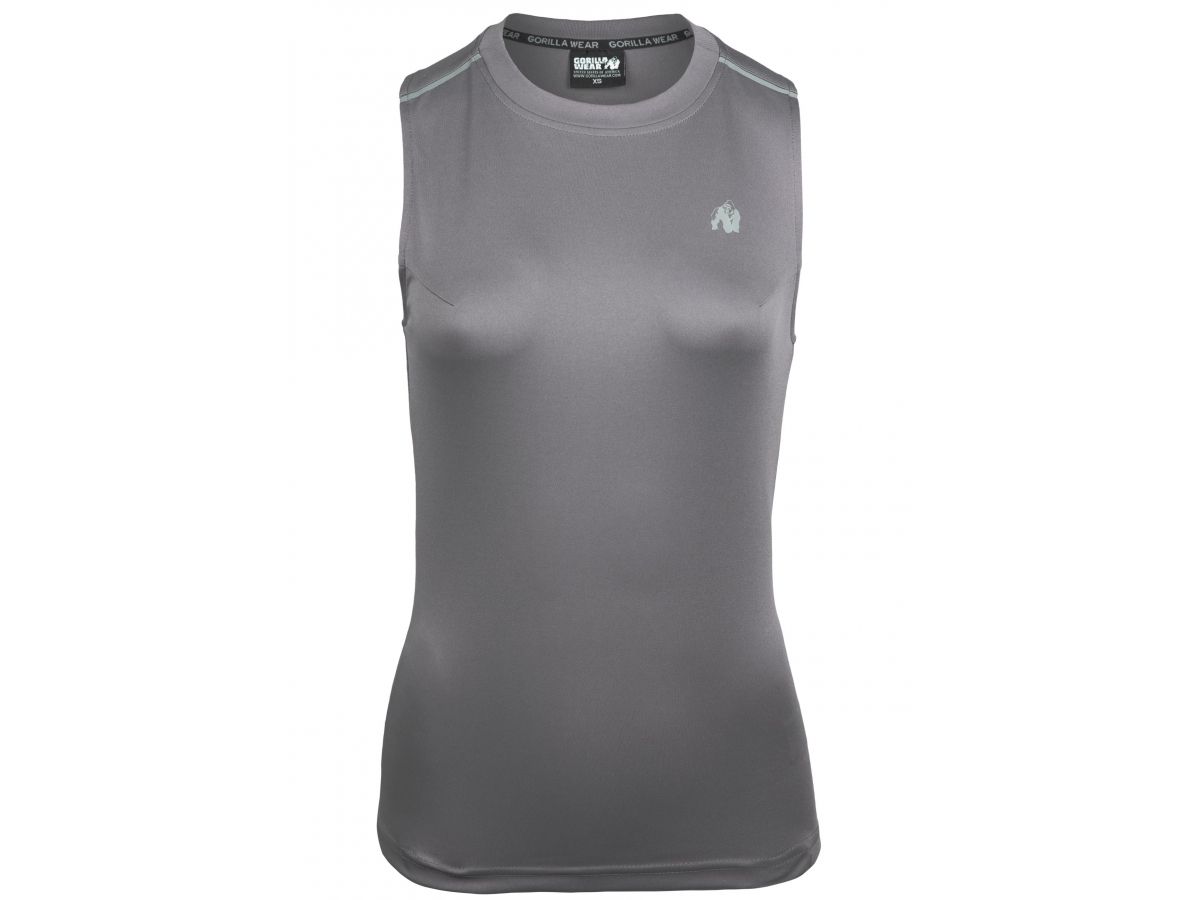 GORILLA WEAR - MOKENA TANK TOP - NŐI TOP - SZÜRKE