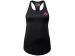 GORILLA WEAR - SANTA MONICA TANK TOP - NŐI  TRIKÓ - FEKETE/RÓZSASZÍN