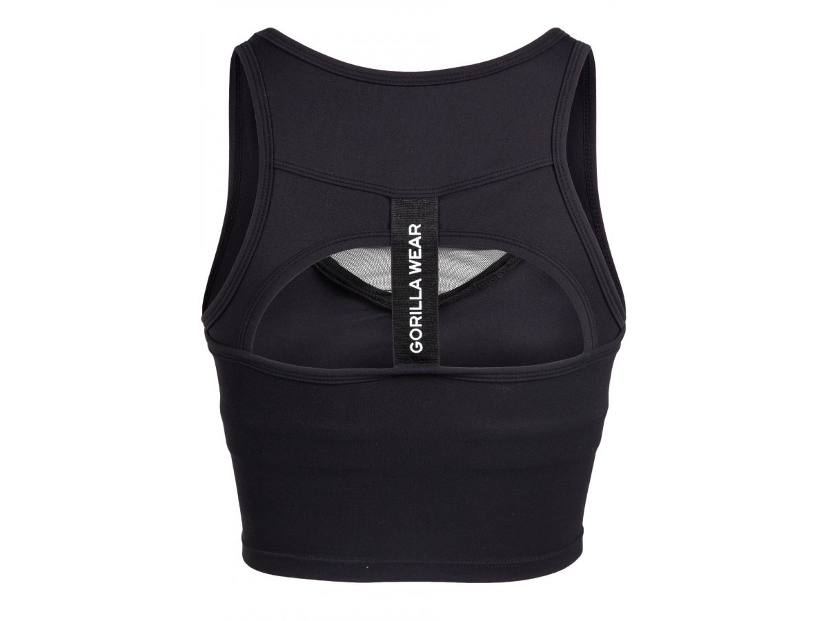 GORILLA WEAR - WILLOW TANK TOP - NŐI TRIKÓ - FEKETE GORILLA WEAR - WILLOW TANK TOP - NŐI TRIKÓ - FEKETE