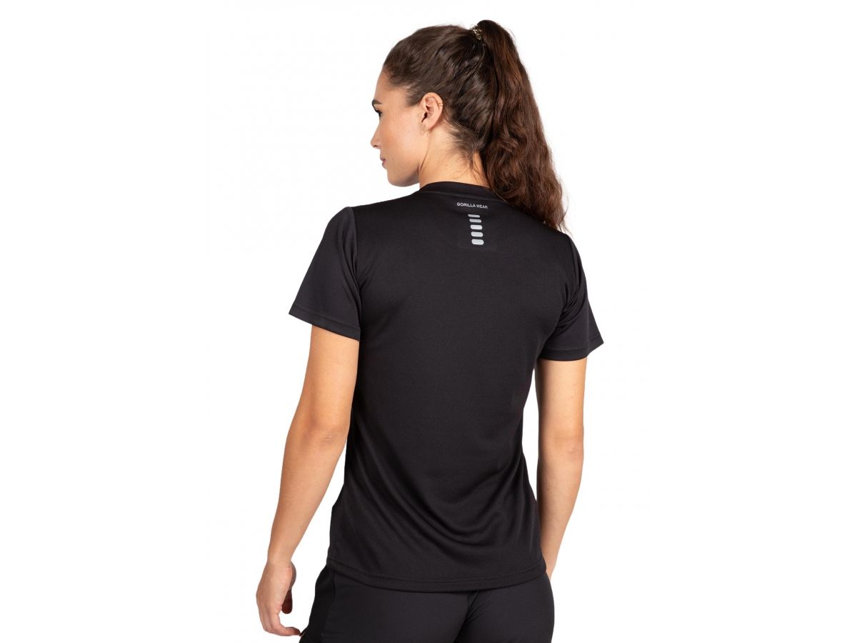 GORILLA WEAR - MOKENA T-SHIRT - NŐI PÓLÓ - FEKETE