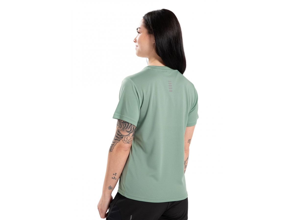 GORILLA WEAR - MOKENA T-SHIRT - NŐI PÓLÓ - ZÖLD