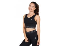 GORILLA WEAR - OSSEO CROP TOP - NŐI CROP FELSŐ - FEKETE