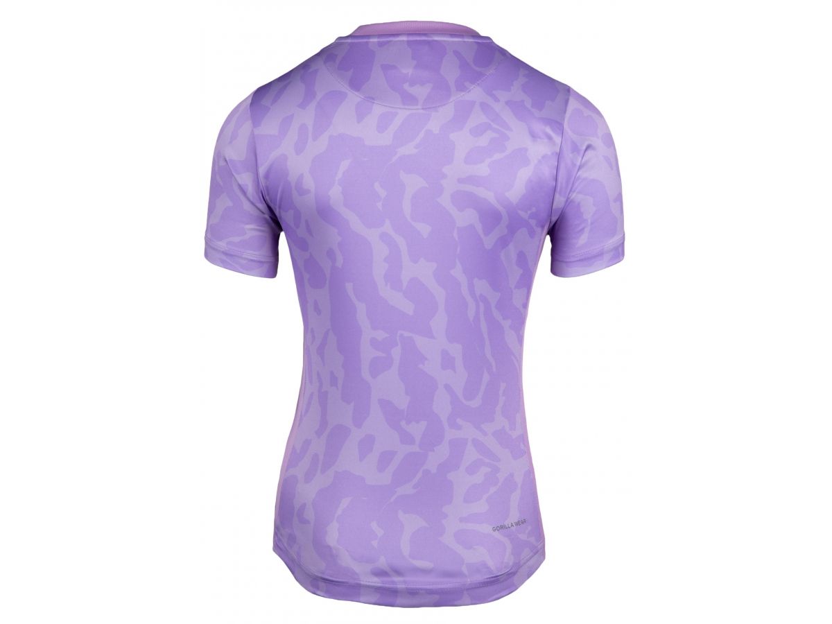 GORILLA WEAR - RALEIGH T-SHIRT - NŐI PÓLÓ - LILA