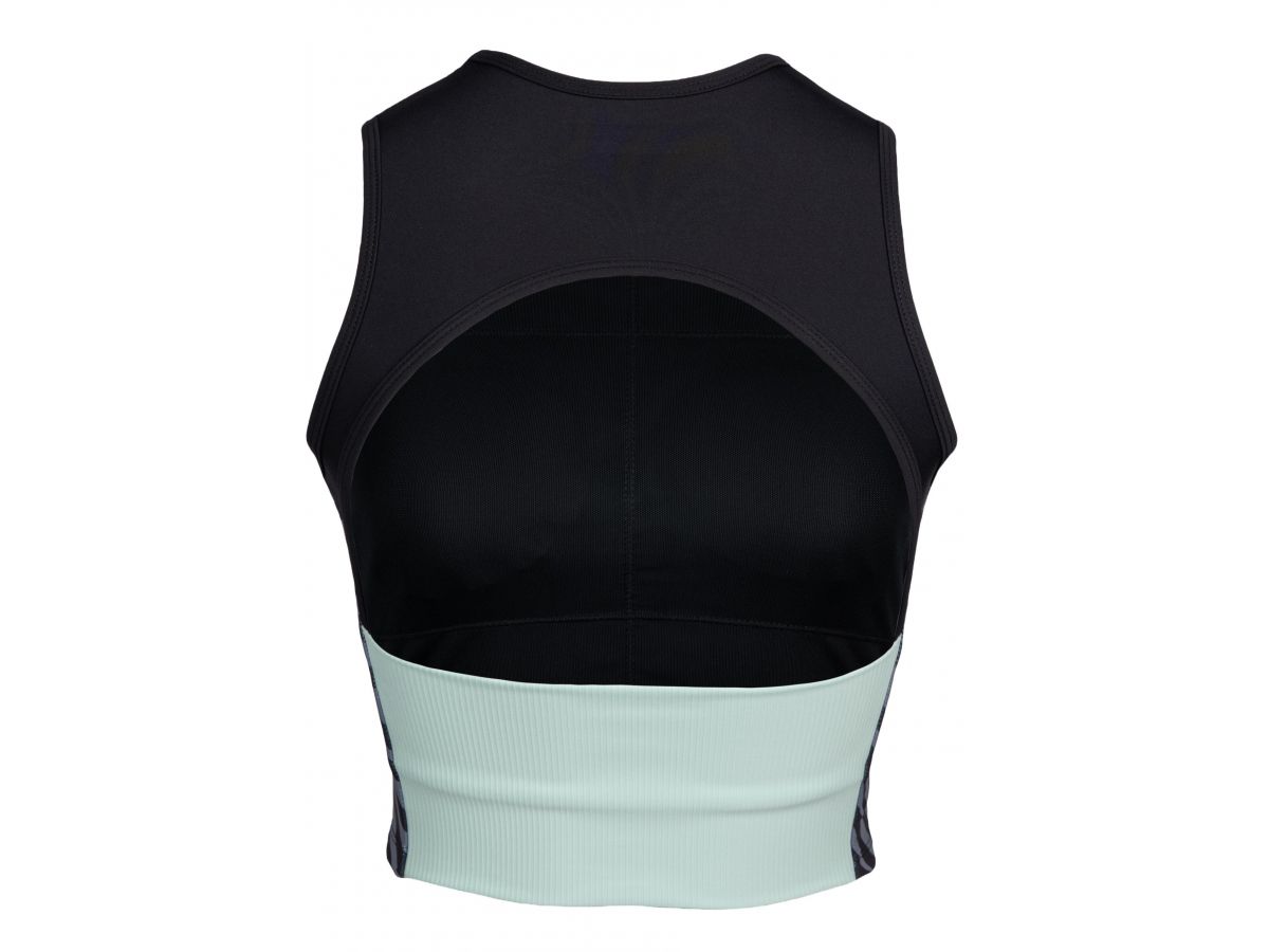 GORILLA WEAR - ZION CROP TOP - NŐI CROP TOP - FEKETE