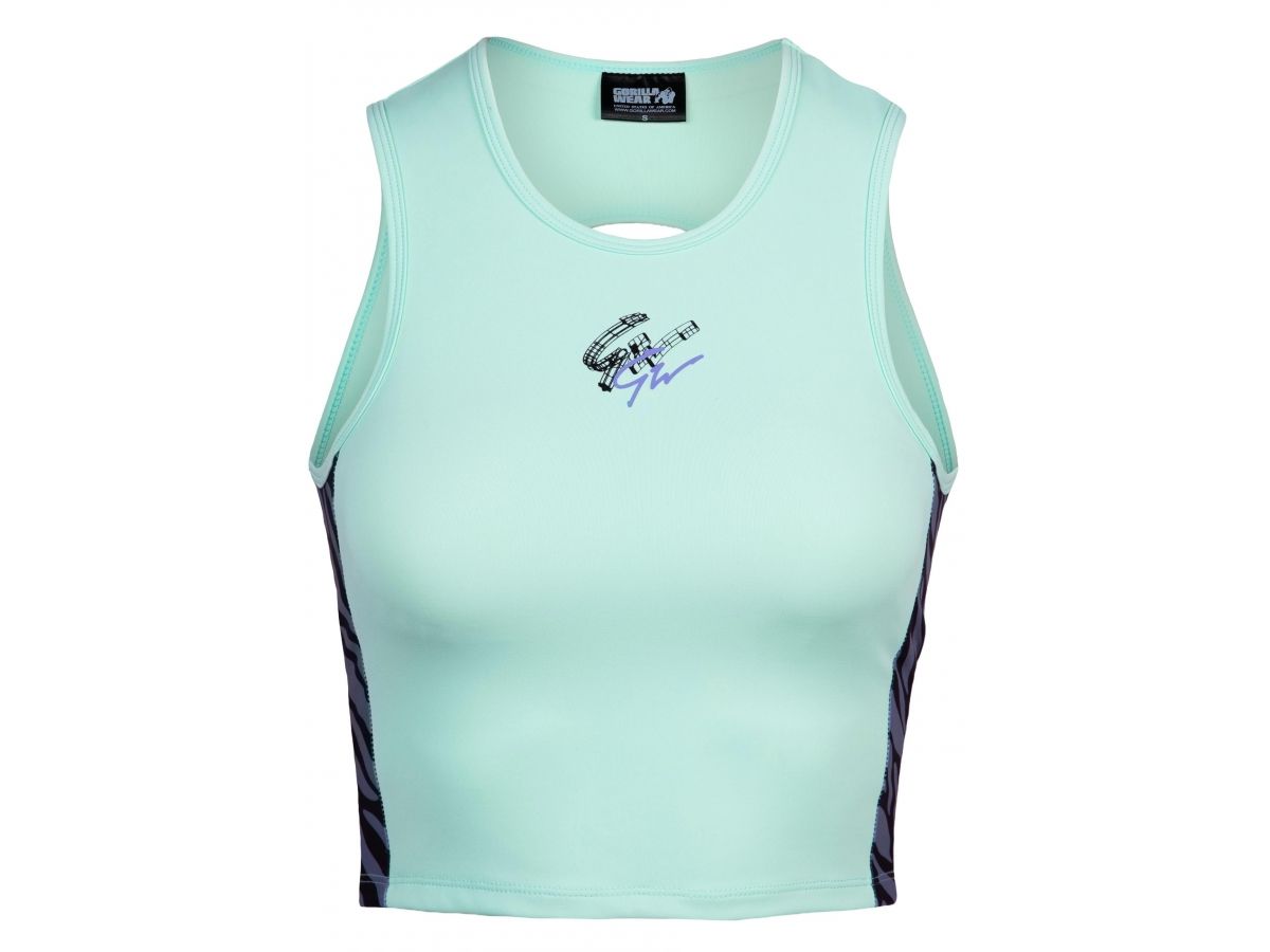 GORILLA WEAR - ZION CROP TOP - NŐI CROP TOP - ZÖLD