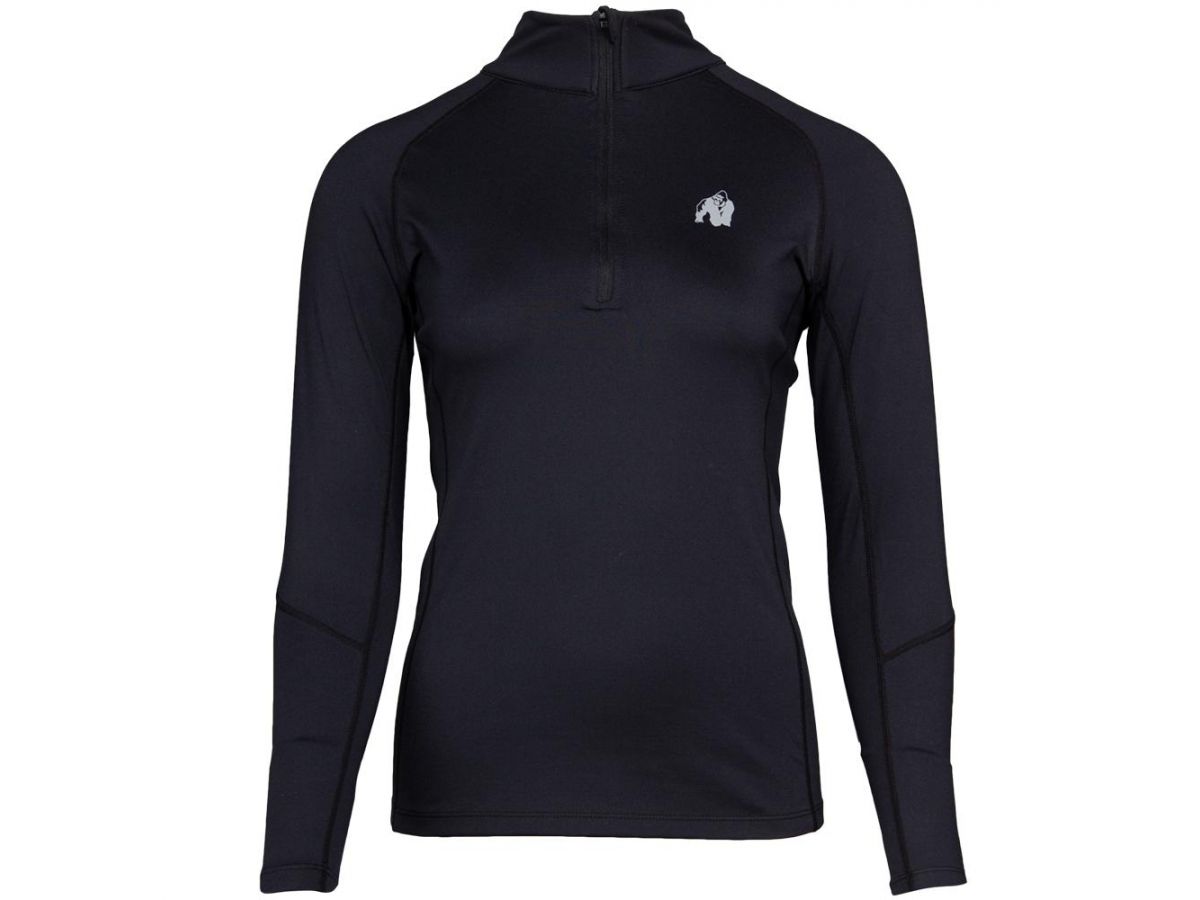 GORILLA WEAR - MELISSA LONGSLEEVE - NŐI HOSSZÚ UJJÚ FELSŐ - FEKETE GORILLA WEAR - MELISSA LONGSLEEVE - NŐI HOSSZÚ UJJÚ FELSŐ - FEKETE