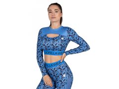 GORILLA WEAR - OSSEO LONG SLEEVE - NŐI HOSSZÚ UJJÚ FELSŐ - KÉK