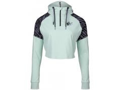 GORILLA WEAR - ZION CROPPED HOODIE - NŐI CROPP PULÓVER - ZÖLD