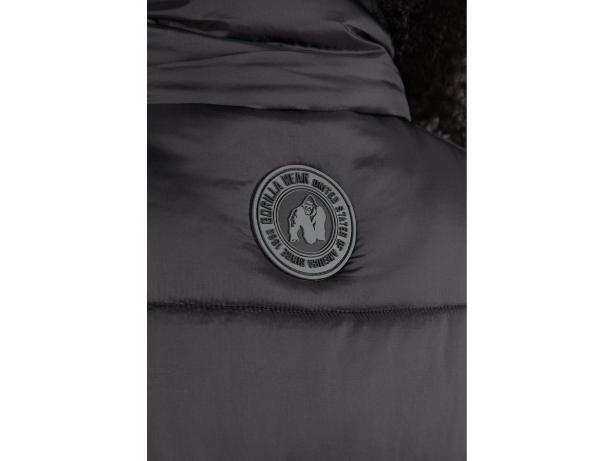 GORILLA WEAR - LUCIA VEST - NŐI PUFI MELLÉNY - FEKETE GORILLA WEAR - LUCIA VEST - NŐI PUFI MELLÉNY - FEKETE