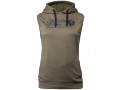 GORILLA WEAR - SELMA SLEEVELESS HOODIE - NŐI UJJATLAN PULÓVER - KATONA ZÖLD
