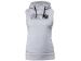 GORILLA WEAR - SELMA SLEEVELESS HOODIE - NŐI UJJATLAN PULÓVER - SZÜRKE