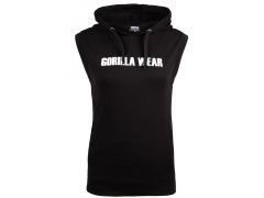 GORILLA WEAR - VIRGINIA SLEEVELESS HOODIE - NŐI UJJATLAN PULÓVER - FEKETE