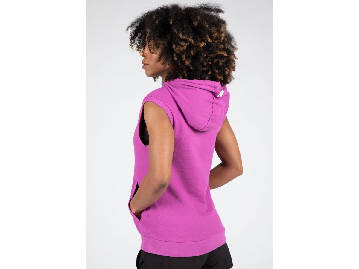 GORILLA WEAR - VIRGINIA SLEEVELESS HOODIE - NŐI UJJATLAN PULÓVER - FUKSZIA