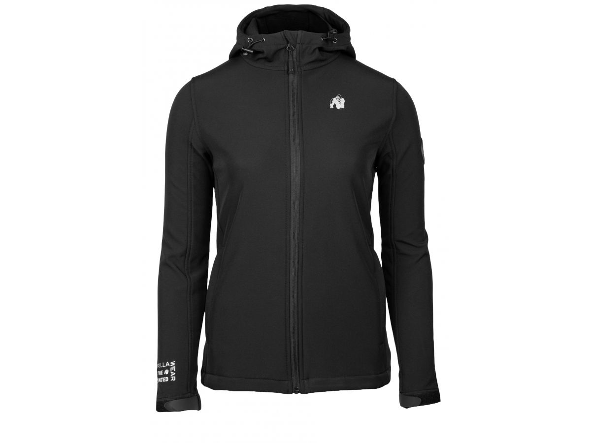 GORILLA WEAR - MINA SOFTSHELL JACKET - NŐI SOFTSHELL KABÁT - FEKETE GORILLA WEAR - MINA SOFTSHELL JACKET - NŐI SOFTSHELL KABÁT - FEKETE