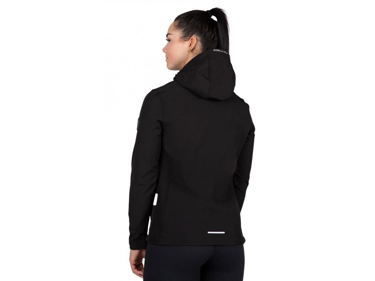 GORILLA WEAR - MINA SOFTSHELL JACKET - NŐI SOFTSHELL KABÁT - FEKETE GORILLA WEAR - MINA SOFTSHELL JACKET - NŐI SOFTSHELL KABÁT - FEKETE