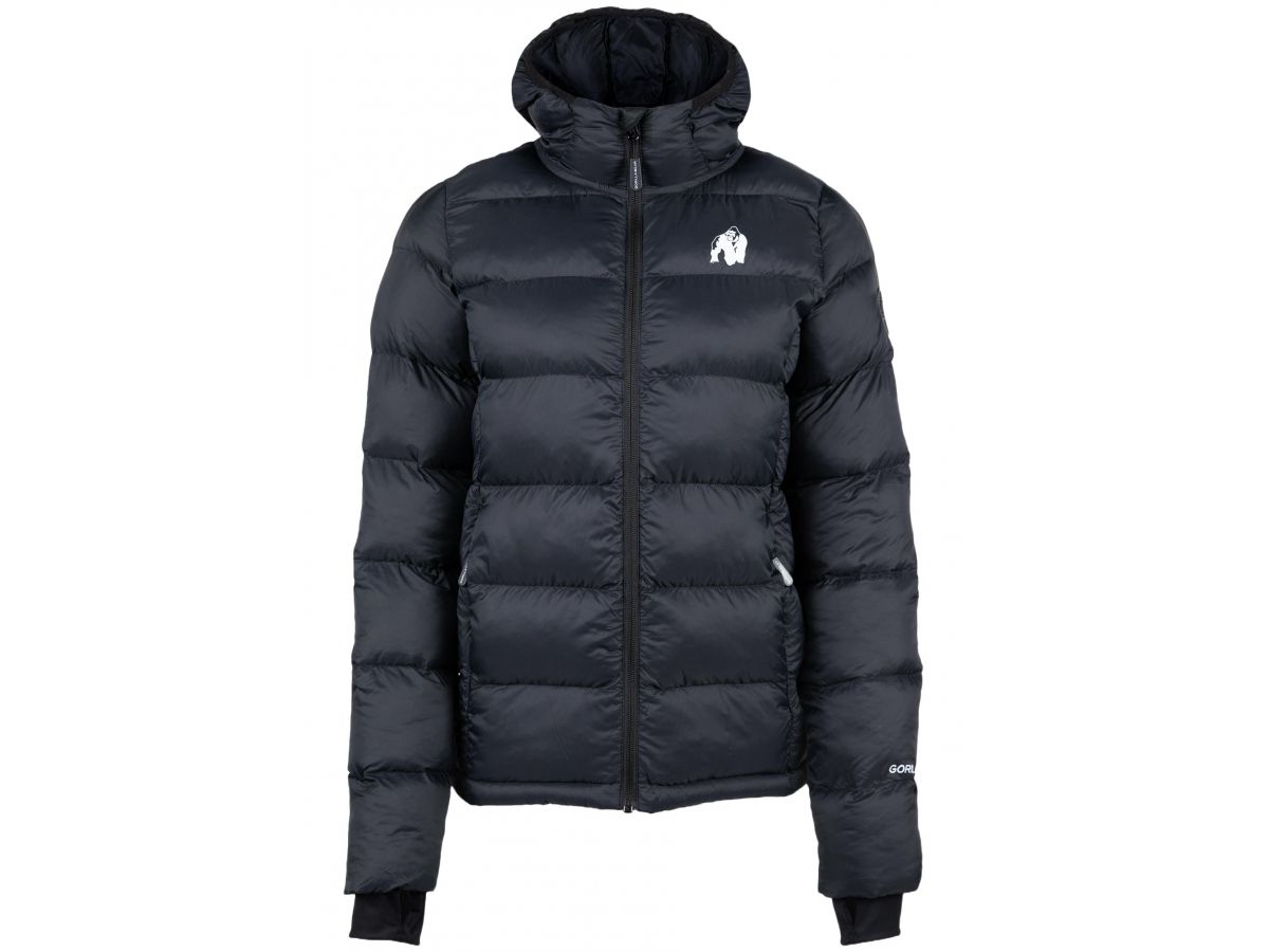 GORILLA WEAR - RACHEL PUFFER JACKET - NŐI PUFFI DZSEKI - FEKETE GORILLA WEAR - RACHEL PUFFER JACKET - NŐI PUFFI DZSEKI - FEKETE