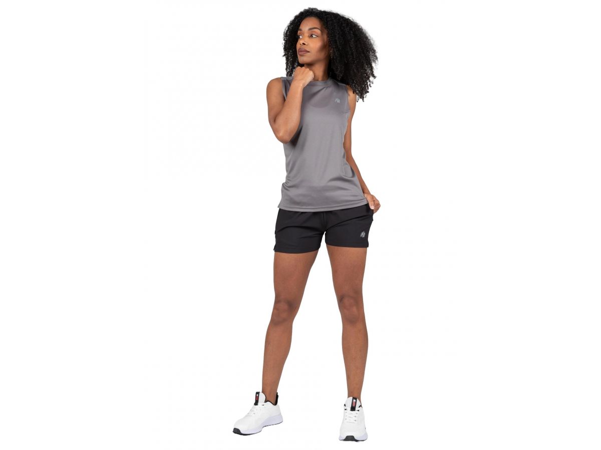 GORILLA WEAR - MARIETTA SHORTS - NŐI RÖVIDNADRÁG - FEKETE GORILLA WEAR - MARIETTA SHORTS - NŐI RÖVIDNADRÁG - FEKETE