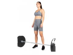 GORILLA WEAR - QUINCY SEAMLESS CYCLING SHORTS - NŐI VARRÁSMENTES BICIKLIS RÖVIDNADRÁG - SZÜRKE