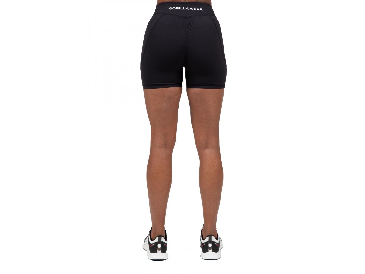 GORILLA WEAR - WILLOW SHORT - NŐI RÖVIDNADRÁG - FEKETE  GORILLA WEAR - WILLOW SHORT - NŐI RÖVIDNADRÁG - FEKETE