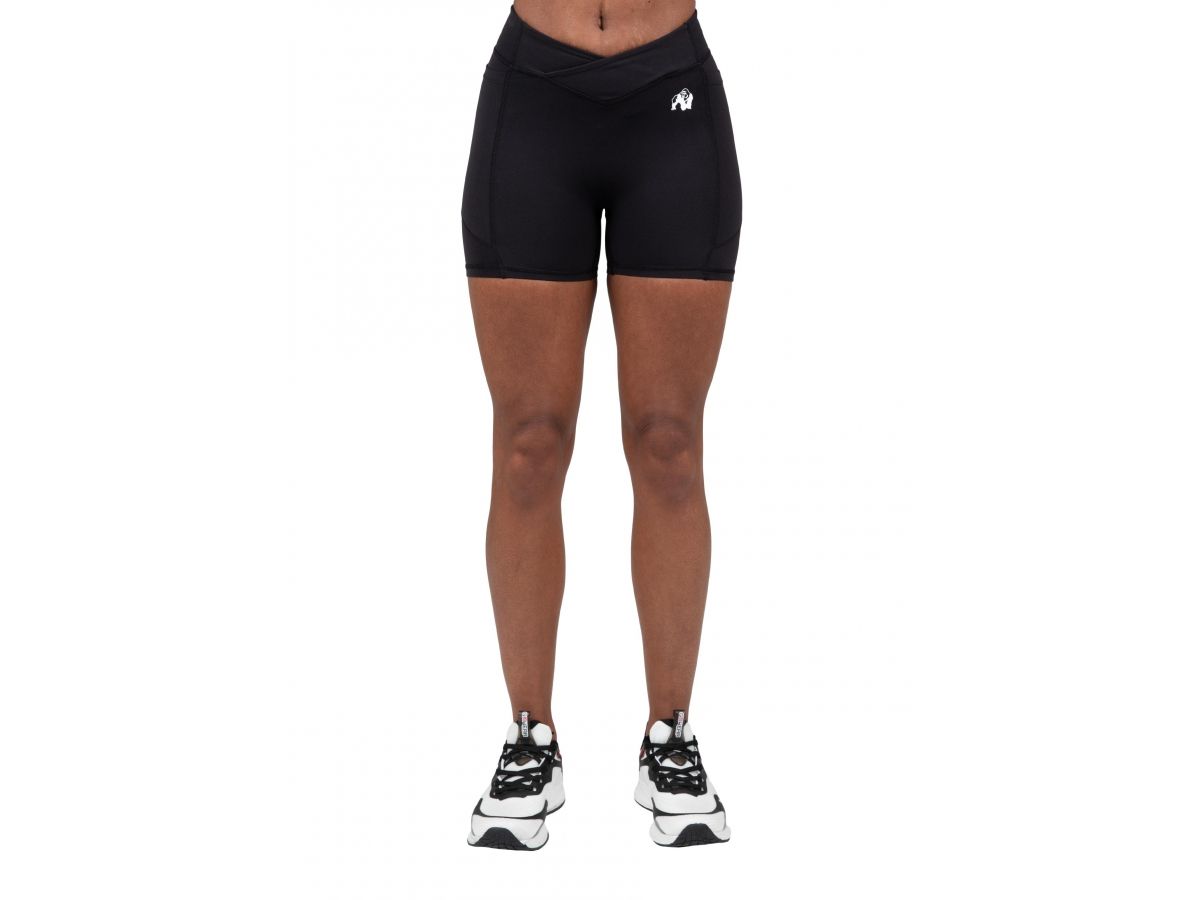 GORILLA WEAR - WILLOW SHORT - NŐI RÖVIDNADRÁG - FEKETE  GORILLA WEAR - WILLOW SHORT - NŐI RÖVIDNADRÁG - FEKETE