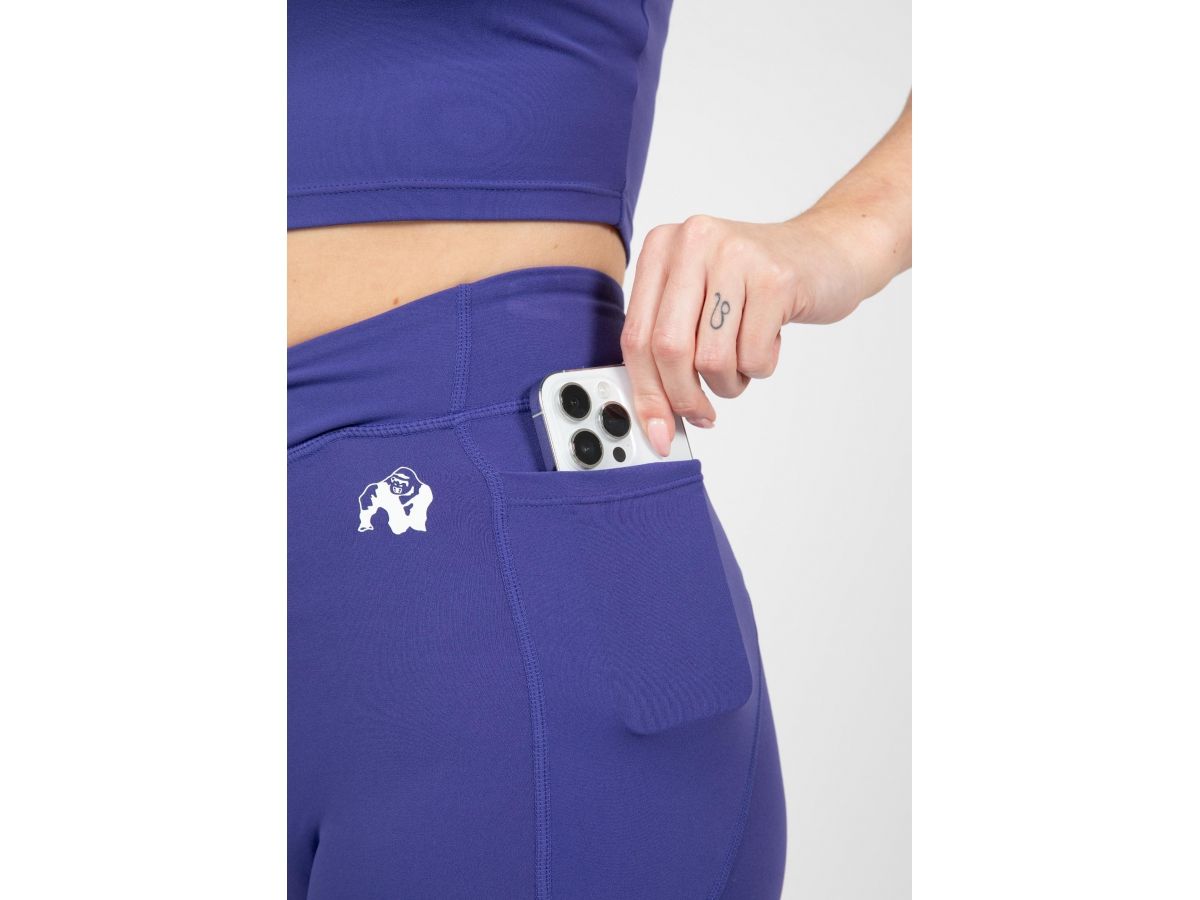 GORILLA WEAR - WILLOW SHORT - NŐI RÖVIDNADRÁG - LILA GORILLA WEAR - WILLOW SHORT - NŐI RÖVIDNADRÁG - LILA