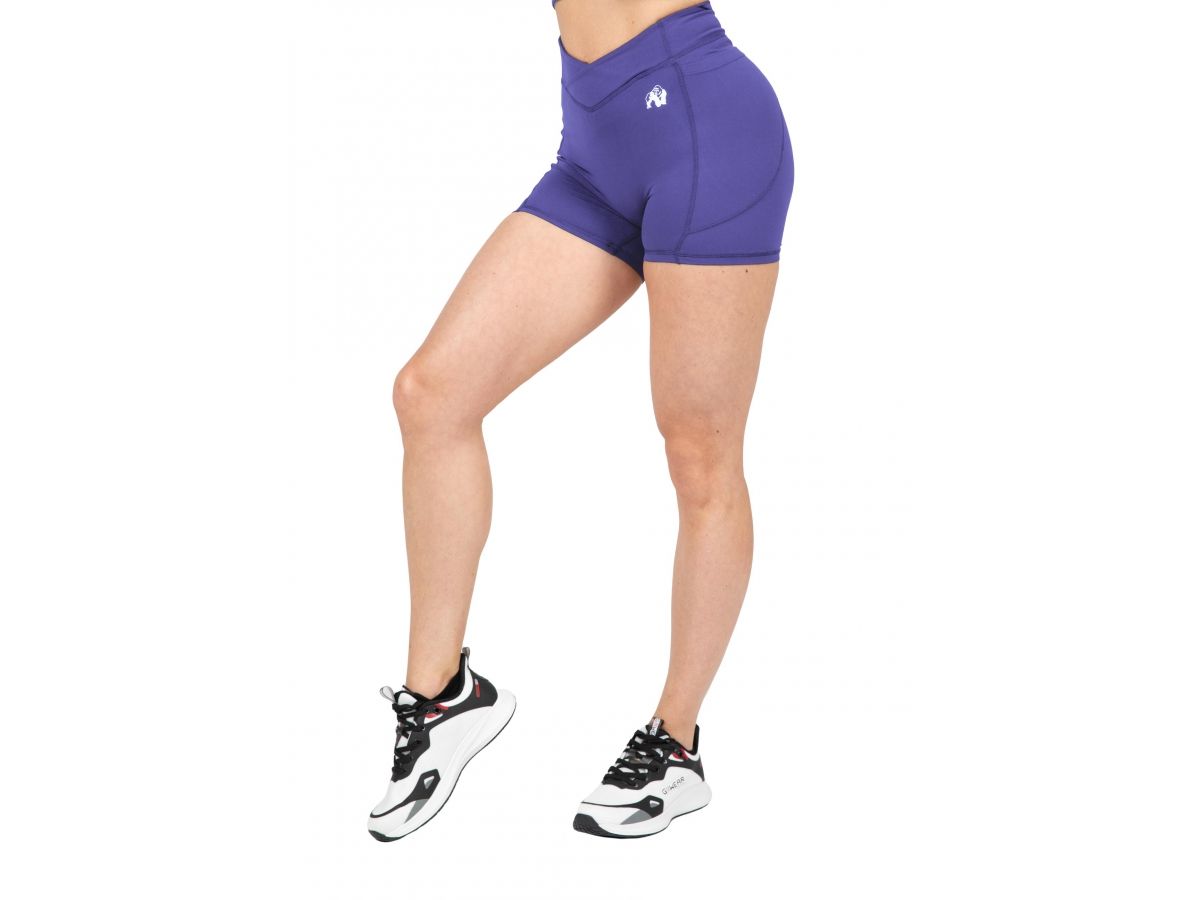 GORILLA WEAR - WILLOW SHORT - NŐI RÖVIDNADRÁG - LILA GORILLA WEAR - WILLOW SHORT - NŐI RÖVIDNADRÁG - LILA