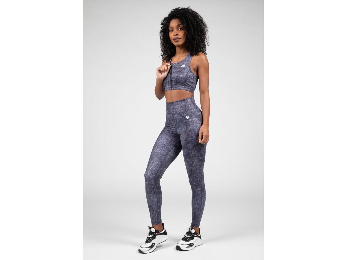 GORILLA WEAR - CAMILLA LEGGINGS - NŐI LEGGINGS - KÉK FARMER 