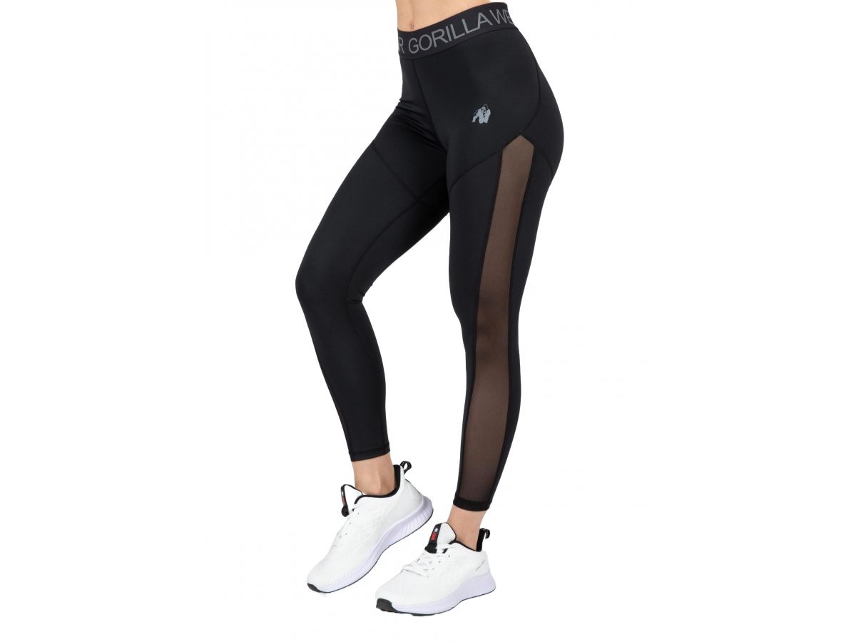 GORILLA WEAR - OSSEO LEGGINGS - NŐI LEGGINGS - FEKETE