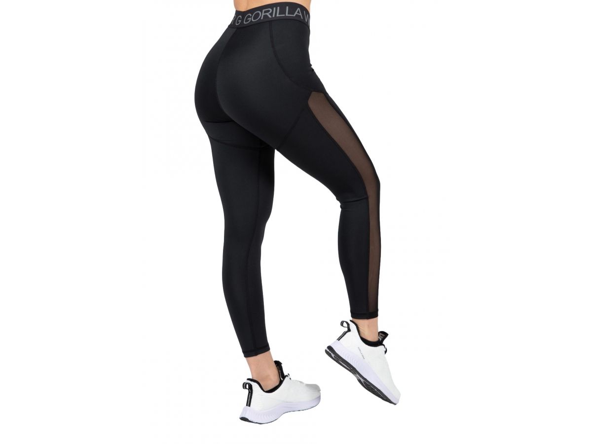 GORILLA WEAR - OSSEO LEGGINGS - NŐI LEGGINGS - FEKETE