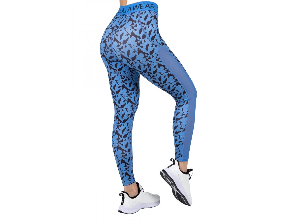 GORILLA WEAR - OSSEO LEGGINGS - NŐI LEGGINGS - KÉK
