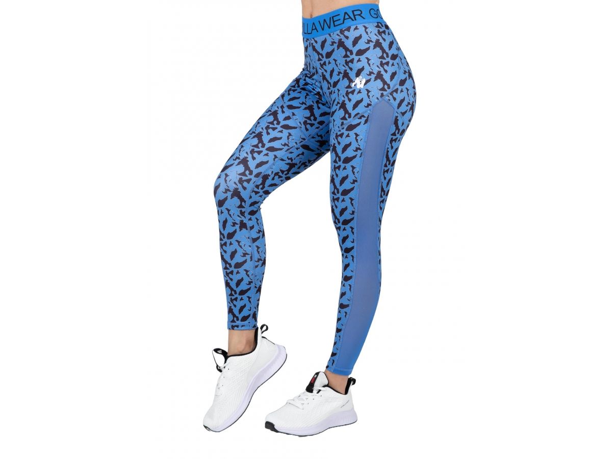 GORILLA WEAR - OSSEO LEGGINGS - NŐI LEGGINGS - KÉK