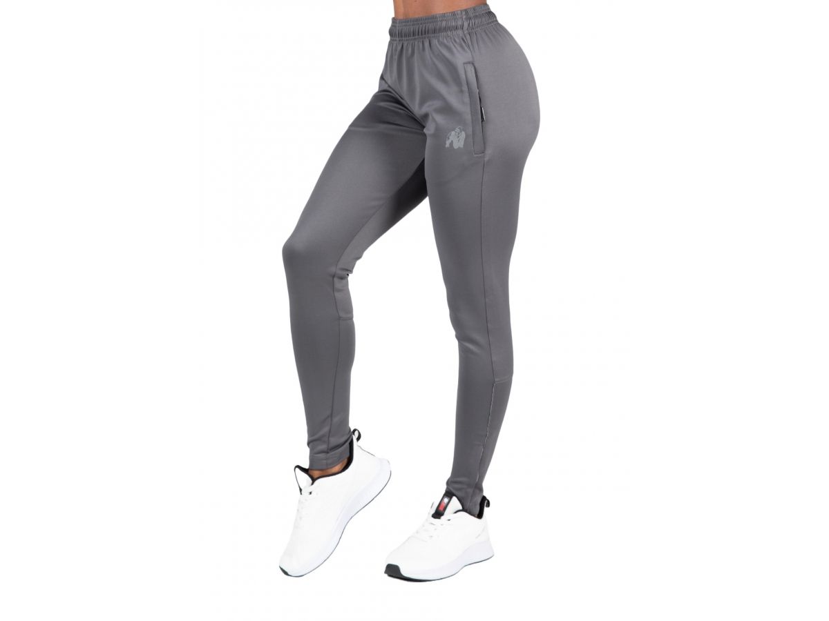GORILLA WEAR - HALSEY TRACK PANTS - NŐI NADRÁG - SZÜRKE