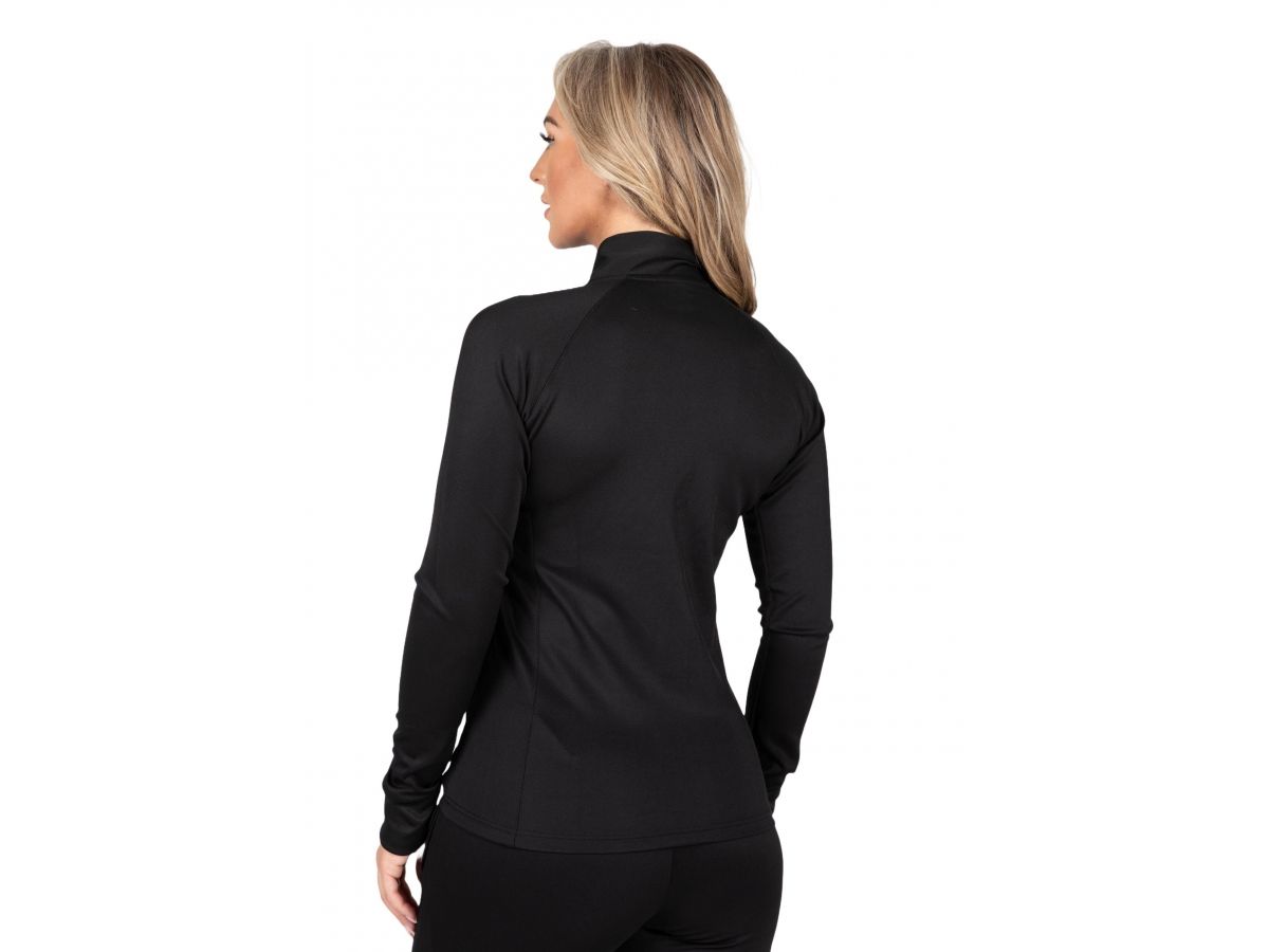 GORILLA WEAR - ROCHELLE TRACK JACKET - NŐI CIPZÁRAS FELSŐ - FEKETE GORILLA WEAR - ROCHELLE TRACK JACKET - NŐI CIPZÁRAS FELSŐ - FEKETE