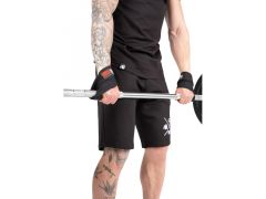 GORILLA WEAR - FIGURE 8 LIFTING STRAPS - EDZŐHEVEDER - FEKETE