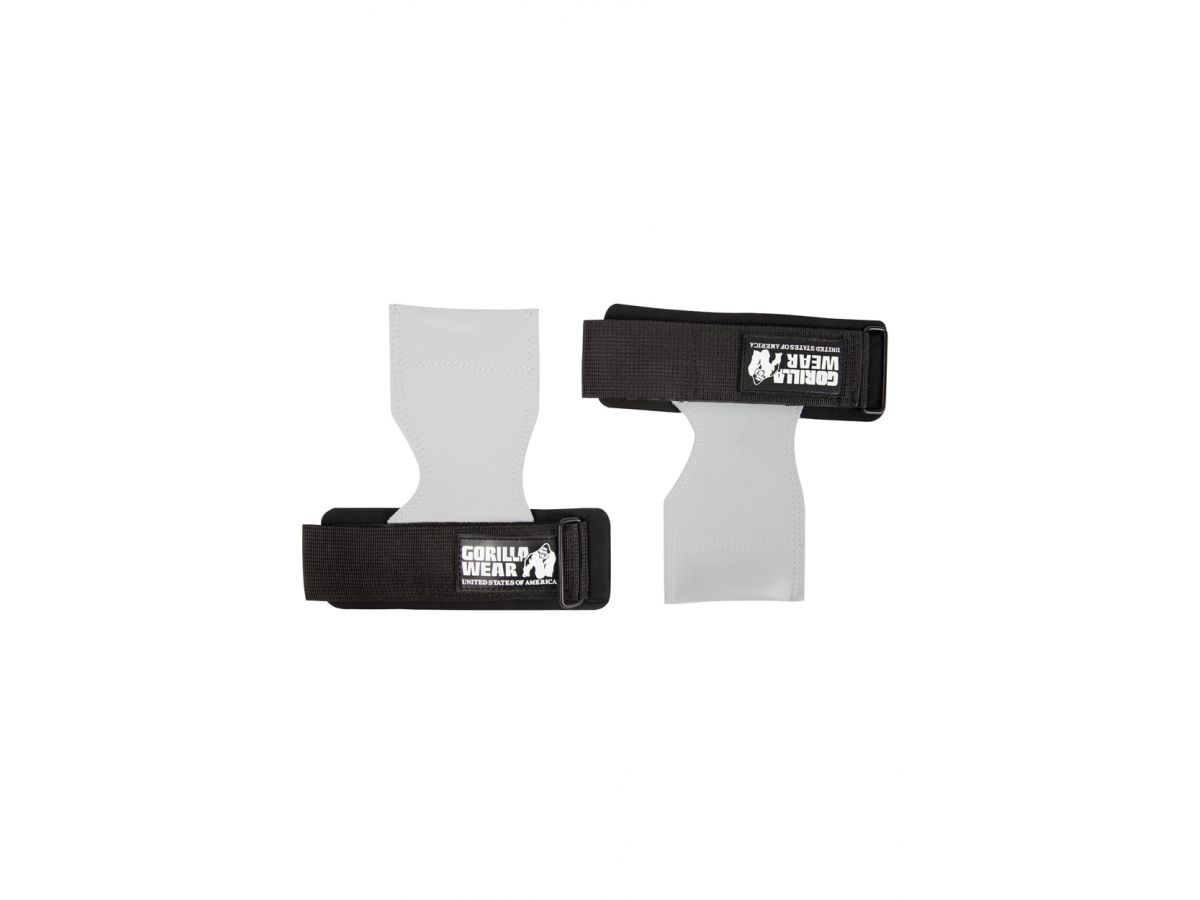 GORILLA WEAR - LIFTING GRIPS - FELHÚZÓ HEVEDER - FEKETE/SZÜRKE
