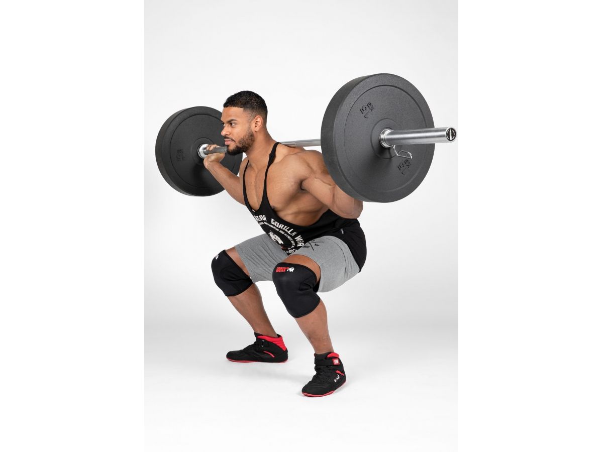GORILLA WEAR - 7 MM KNEE SLEEVES - NEOPRÉN TÉRDVÉDŐ - FEKETE GORILLA WEAR - 7 MM KNEE SLEEVES - NEOPRÉN TÉRDVÉDŐ - FEKETE