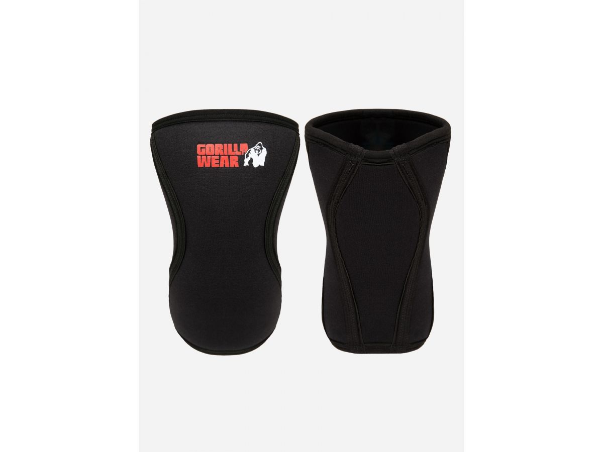 GORILLA WEAR - 7 MM KNEE SLEEVES - NEOPRÉN TÉRDVÉDŐ - FEKETE GORILLA WEAR - 7 MM KNEE SLEEVES - NEOPRÉN TÉRDVÉDŐ - FEKETE