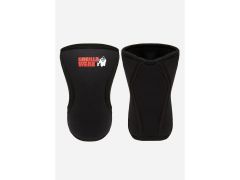 GORILLA WEAR -  7 MM KNEE SLEEVES - NEOPRÉN TÉRDVÉDŐ - FEKETE