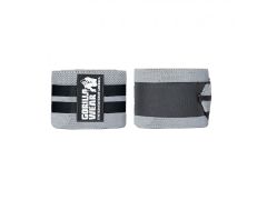 GORILLA WEAR - KNEE WRAPS - TÉRDBANDÁZS - SZÜRKE/FEKETE - 200 CM