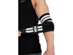 GORILLA WEAR - ELBOW WRAPS - KÖNYÖKVÉDŐ - FEKETE/FEHÉR - 180 CM