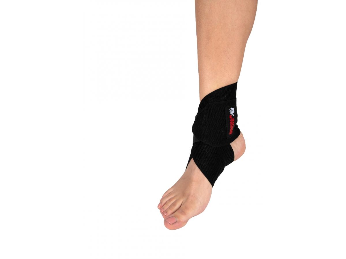 GORILLA WEAR - ANKLE WRAPS - BOKAVÉDŐ - FEKETE