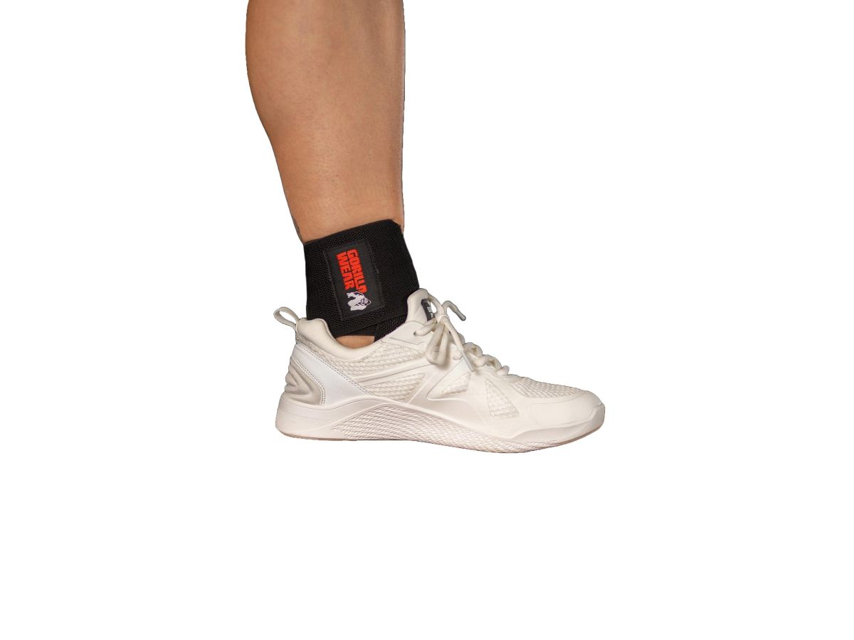 GORILLA WEAR - ANKLE WRAPS - BOKAVÉDŐ - FEKETE/FEHÉR