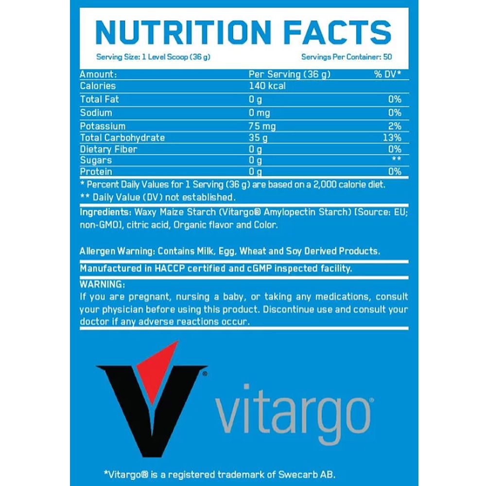 EVERBUILD NUTRITION - VITARGO - SZÉNHIDRÁT FORMÁTUM - SZŐLŐ ÍZ - 1816 G