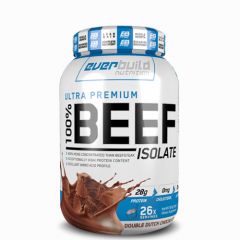 EVERBUILD NUTRITION - ULTRA PREMIUM 100% BEEF ISOLATE - CSOKOLÁDÉ ÍZ -  908 G