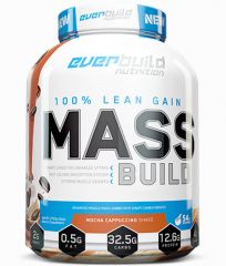 EVERBUILD NUTIRTION - 100% LEAN GAIN MASS BUILD 6 LBS - MÁLNA ÍZ - 2724 G