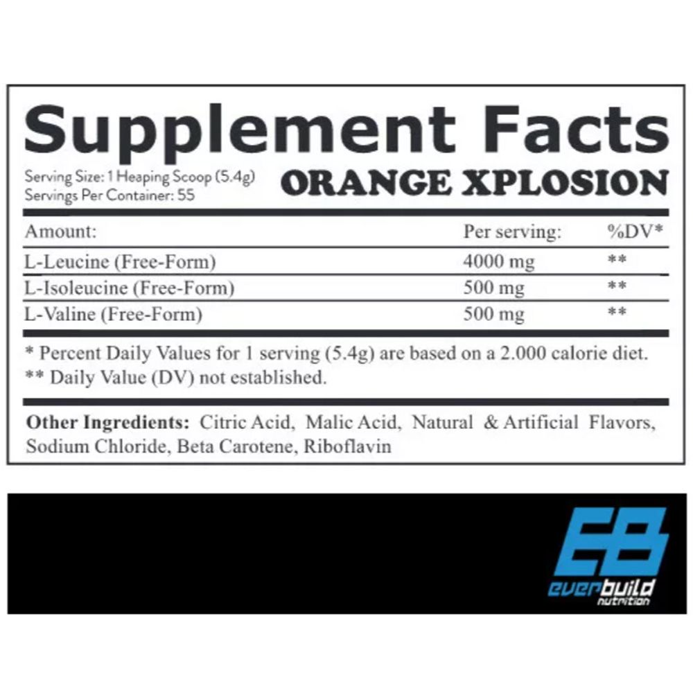 EVERBUILD NUTRITION - BCAA 8:1:1 - ÍZESÍTETLEN - 300 G EVERBUILD NUTRITION - BCAA 8:1:1 - ÍZESÍTETLEN - 300 G