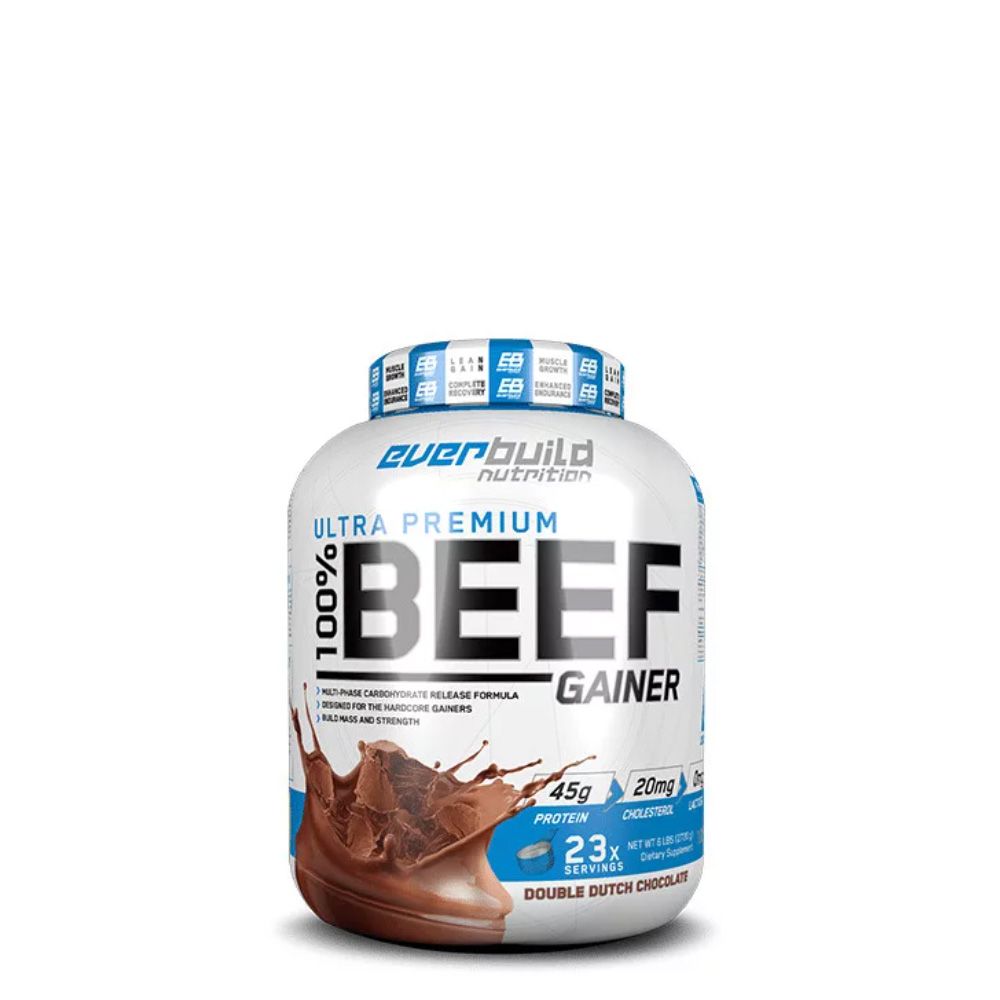 EVERBUILD NUTRITION - BEEF GAINER - VANÍLIAI ÍZ - 2720 G